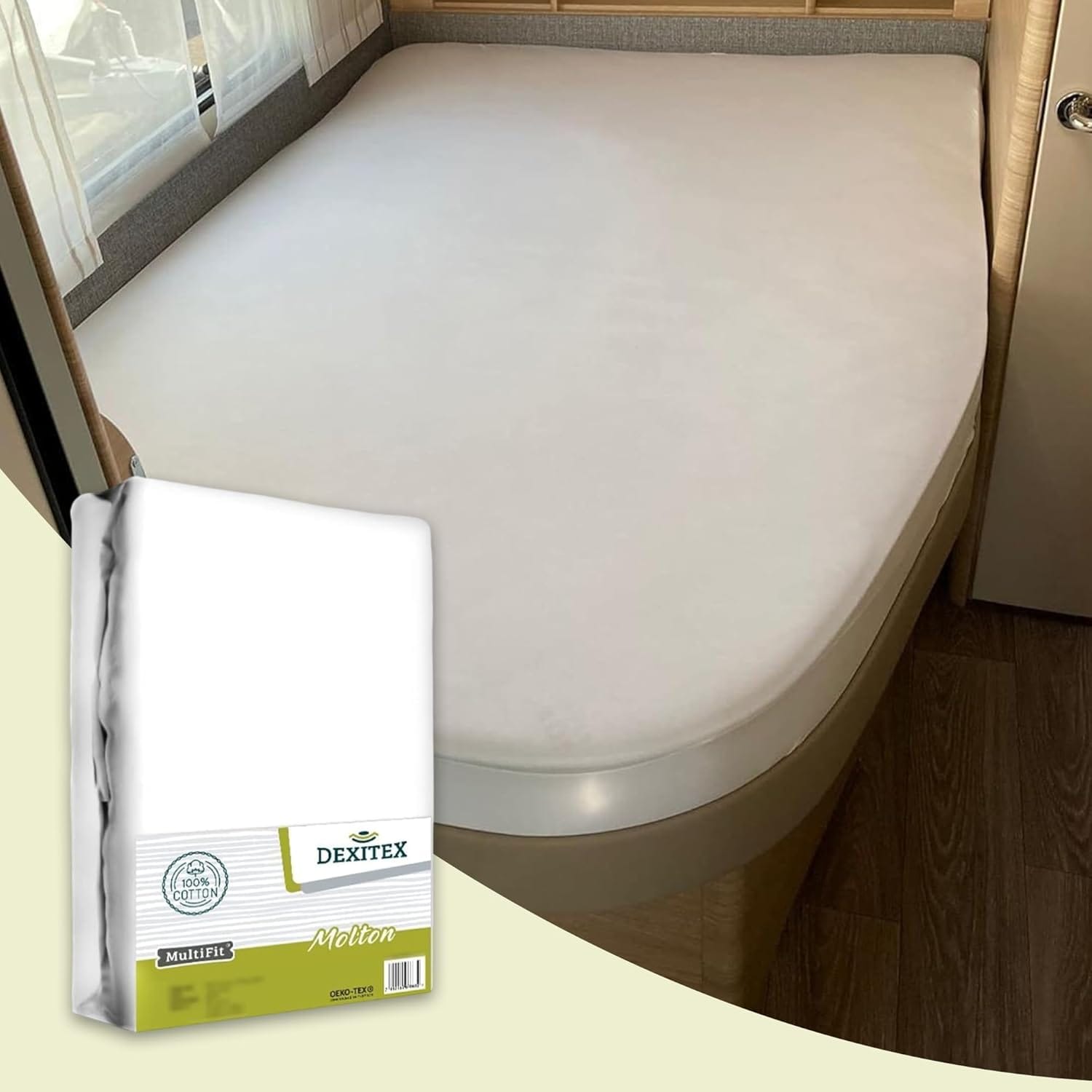 Molton protège-matelas French bed - droite