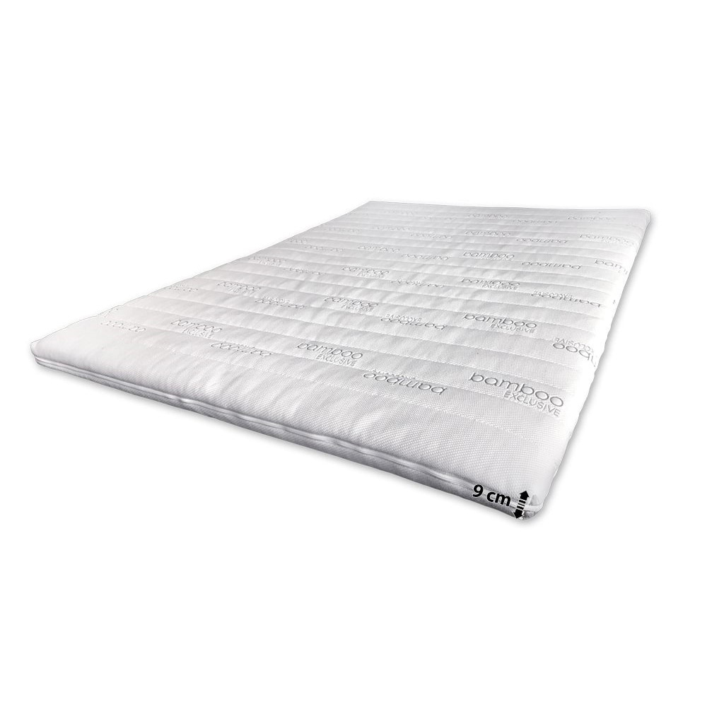Surmatelas en BAMBOU - NASA exclusif - 9 cm