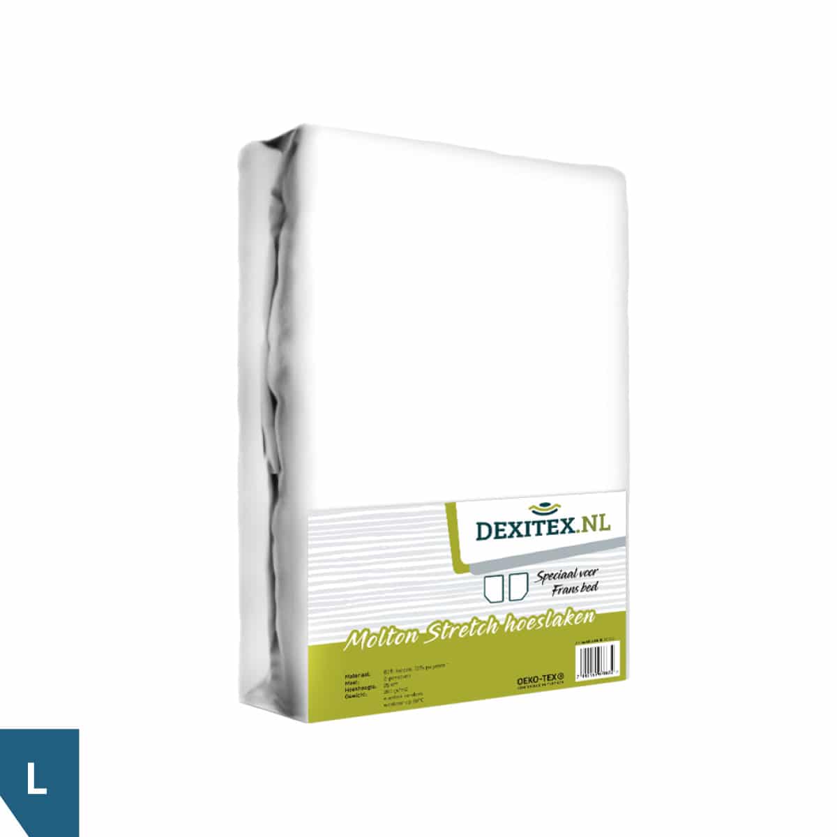 Protège-matelas en flanelle French bed - côté gauche