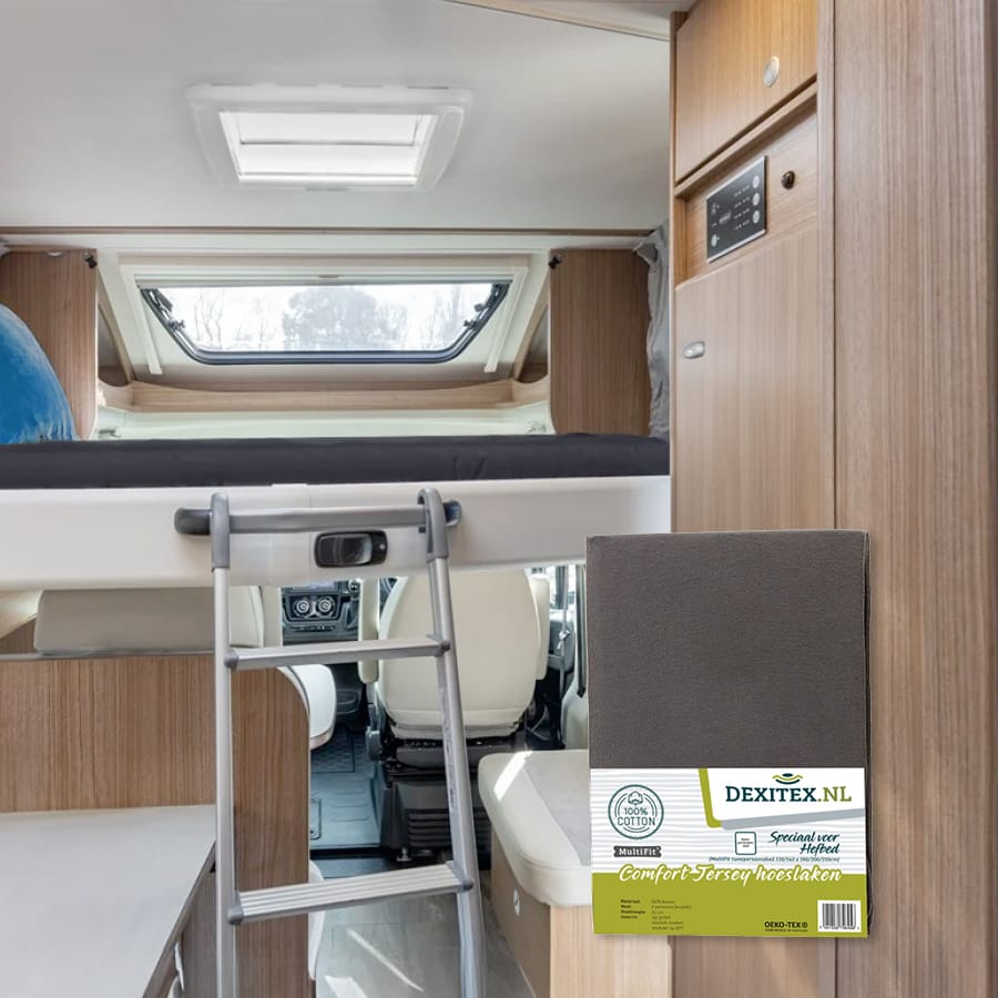 Drap-housse en jersey Lit relevable blanc, gris clair ou anthracite