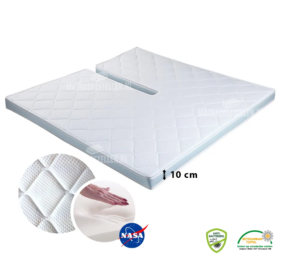 Topper NASA de luxe - Bambou - Fendu