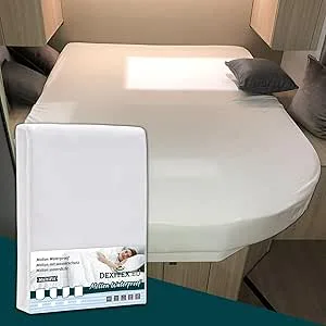 Queensbed molton waterdichte matrasbeschermer